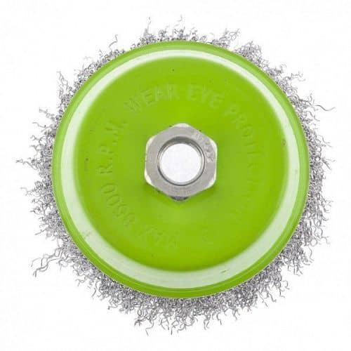 Купить Щетка Сибртех для УШМ витая чашка 125 мм по низкой цене