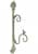 Купить Кронштейн настенный Aged Metal Green Esschert Design по низкой цене