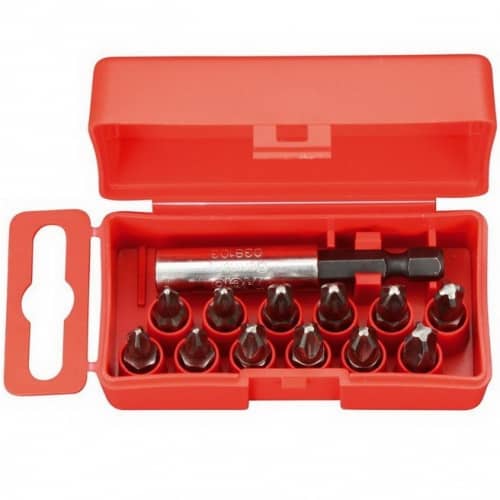 Купить Набор Felo Profi PH/PZ бит с магнитным держателем 13 предметов в кейсе по низкой цене