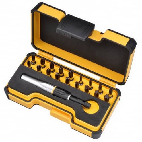 Купить Набор Felo 4 Impact PZ/PH/Tx ударных бит с держателем Impact 19 предметов в кейсе по низкой цене