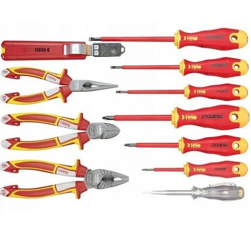 Купить Набор Felo Ergonic диэлектрических инструментов 11 шт по низкой цене