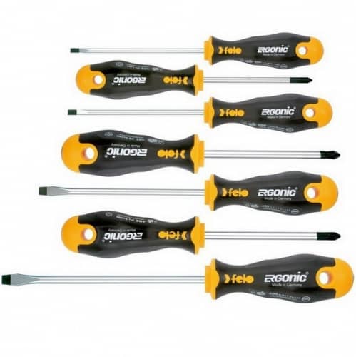 Купить Набор Felo Ergonic SL/PH/PZ отверток 7 шт по низкой цене