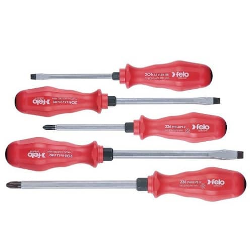Купить Набор Felo SL/PH ударных отверток 5 шт по низкой цене