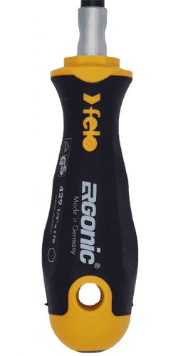 Купить Отвертка Felo Ergonic с гибким стержнем под биту 1/4"X170 мм по низкой цене