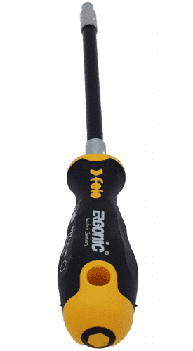 Купить Отвертка Felo Ergonic с гибким стержнем под биту 5X170 мм по низкой цене