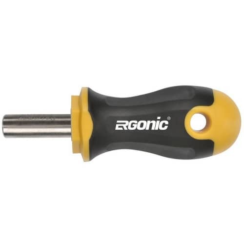 Купить Отвертка Felo Ergonic Stubby под биты 1/4" по низкой цене