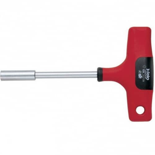 Купить Ключ Felo Т-образный под биты 1/4 дюйма со стержнем 125 мм по низкой цене