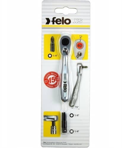 Купить Трещотка Felo 60 зубьев 1/4" по низкой цене