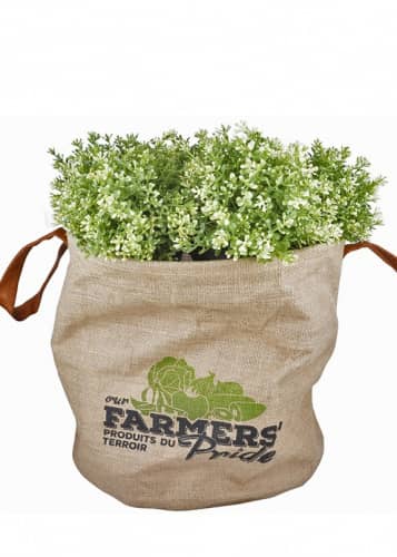 Купить Кашпо-сумка для растений «Фермер» Esschert Design, L по низкой цене