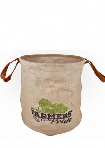 Купить Кашпо-сумка для растений «Фермер» Esschert Design, L по низкой цене
