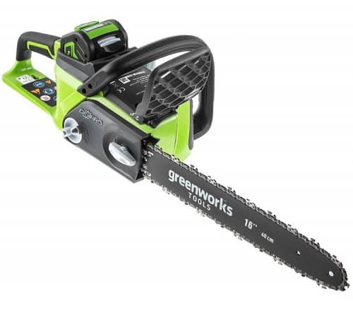 Купить Пила Greenworks GD40CS40K2 цепная аккумуляторная по низкой цене