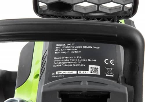 Купить Пила Greenworks GD40CS40K6 цепная аккумуляторная по низкой цене