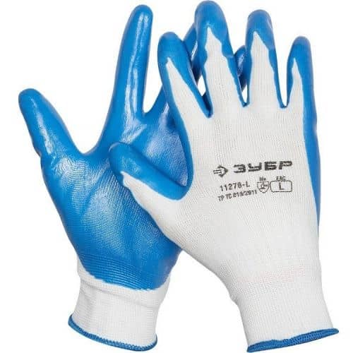 Купить Перчатки Зубр Мастер 11276-L маслостойкие для точных работ по низкой цене