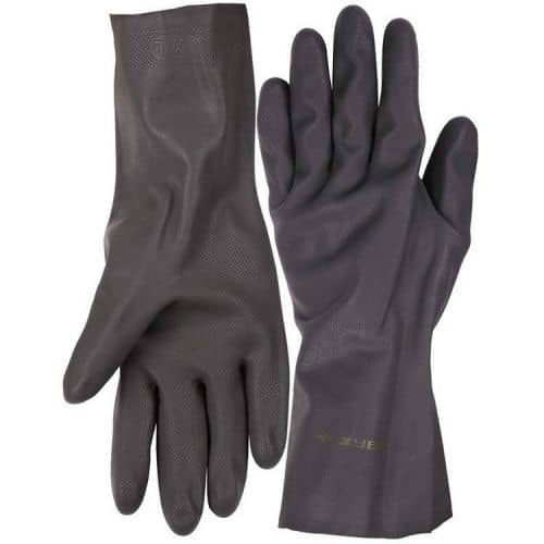 Купить Перчатки Зубр сантехнические 11269-XХL двухслойные с противоскользящим покрытием по низкой цене