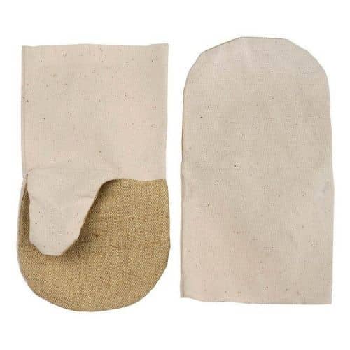 Купить Рукавицы Зубр 11421 XL хлопчатобумажные с брезентовым наладонником по низкой цене