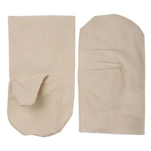 Купить Рукавицы Зубр 11412 XL хлопчатобумажные с двойным наладонником по низкой цене