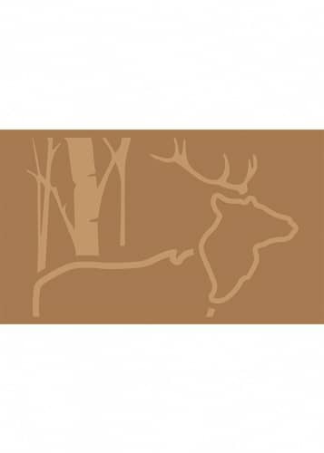 Купить Коврик придверный из кокосового волокна «Олень» Esschert Design по низкой цене