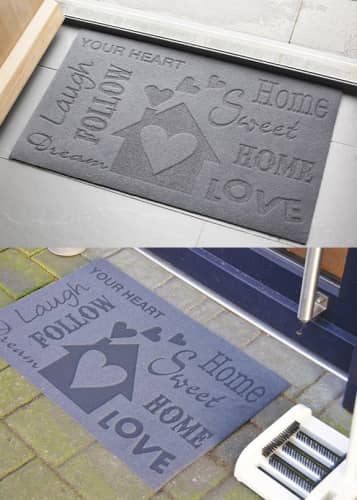 Купить Придверный коврик на резиновой основе «Love» Esschert Design по низкой цене