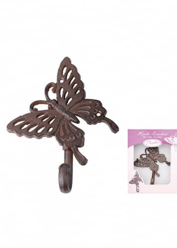 Купить Крючок декоративный «Бабочка» Esschert Design по низкой цене