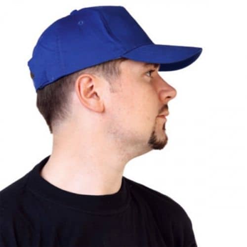 Купить Кепка-бейсболка Энергия на застежке Ш210 синяя по низкой цене