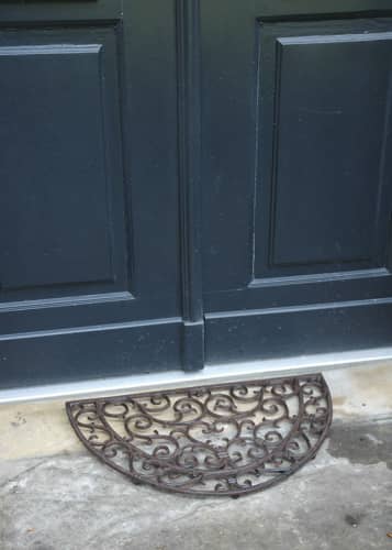 Купить Решетка придверная чугунная полукруглая Esschert Design по низкой цене