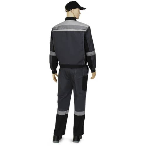 Купить Костюм Рассо Виват 01213 серый с черным и светло-серым 48-50/170-176 по низкой цене