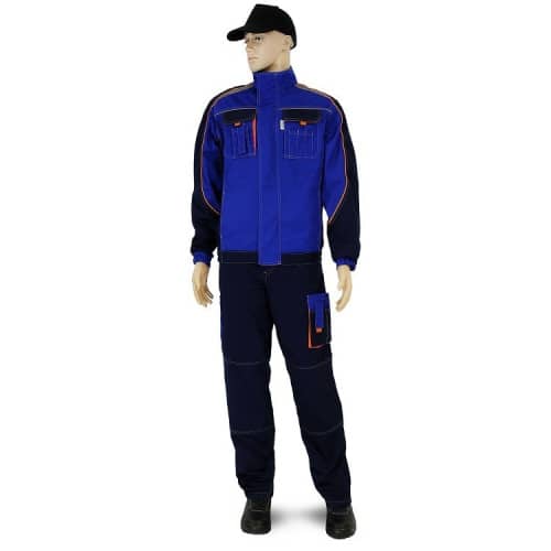 Купить Костюм Рассо Коста 02332 темно-синий с васильковым и оранжевым 48-50/170-176 по низкой цене