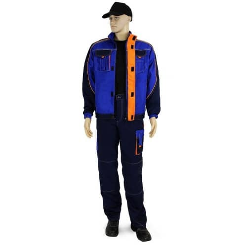 Купить Костюм Рассо Коста 02332 темно-синий с васильковым и оранжевым 48-50/170-176 по низкой цене