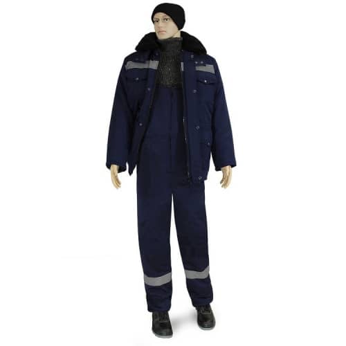 Купить Костюм Рассо Мастер Плюс 01709 утепленный темно-синий 48-50/170-176 по низкой цене