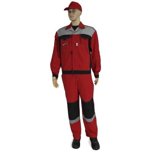 Купить Костюм Рассо Модуль 75844 красный с черным и светло-серым 48-50/170-176 по низкой цене