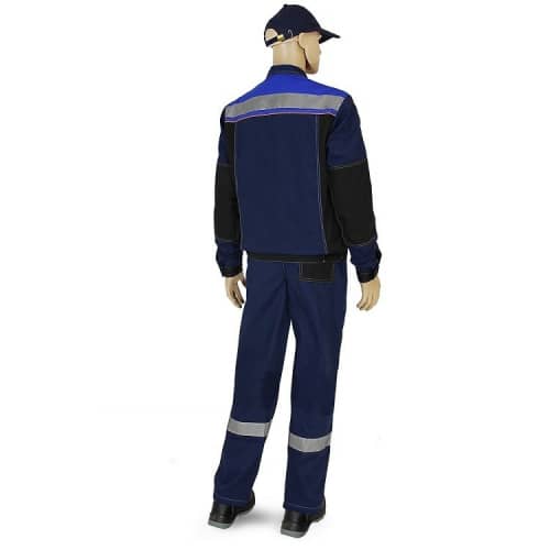 Купить Костюм Рассо Модуль 75845 синий с черным и васильковым 48-50/170-176 по низкой цене