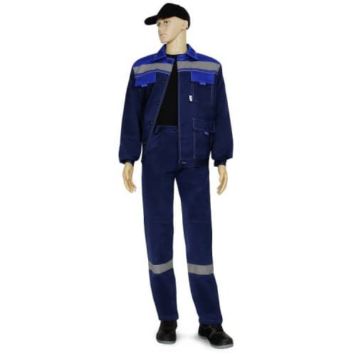 Купить Костюм Рассо Нова 75668 темно-синий с васильковым 48-50/170-176 по низкой цене