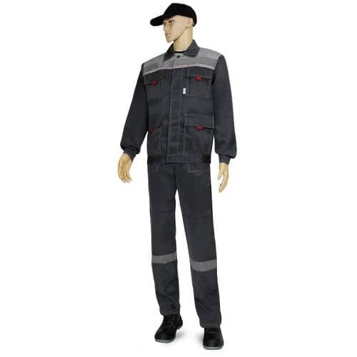 Купить Костюм Рассо Нова 02219 серый со светло-серым 48-50/170-176 по низкой цене