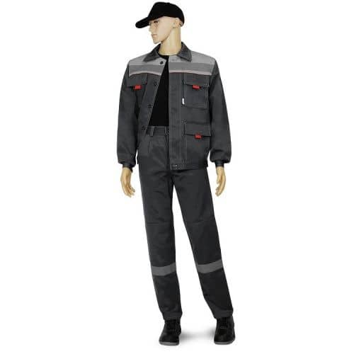 Купить Костюм Рассо Нова 02219 серый со светло-серым 48-50/170-176 по низкой цене