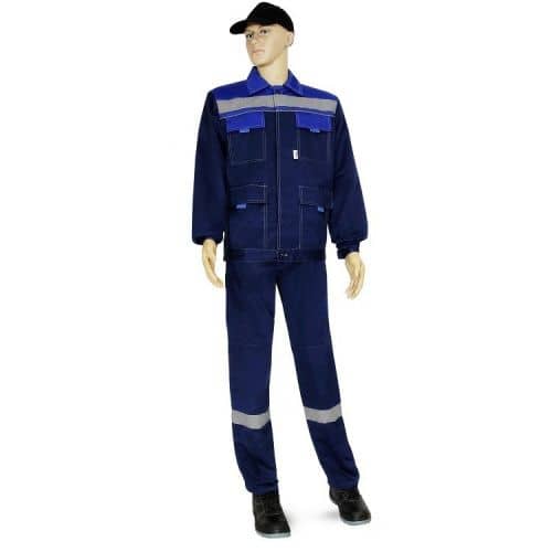 Купить Костюм Рассо Нова 02147 темно-синий с васильковым 48-50/170-176 по низкой цене