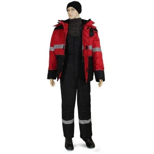 Купить Костюм Рассо НордМен 01265 утепленный красный с черным 48-50/182-188 по низкой цене