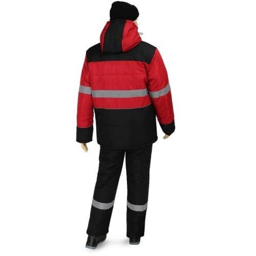 Купить Костюм Рассо НордМен 01265 утепленный красный с черным 48-50/182-188 по низкой цене