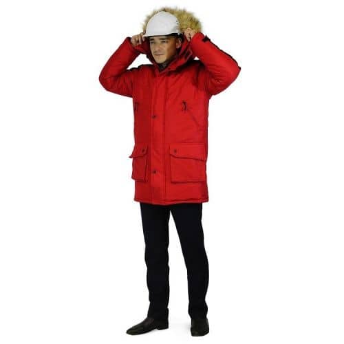 Купить Куртка Рассо Премьер 75968 красная с черным 48-50/170-176 по низкой цене