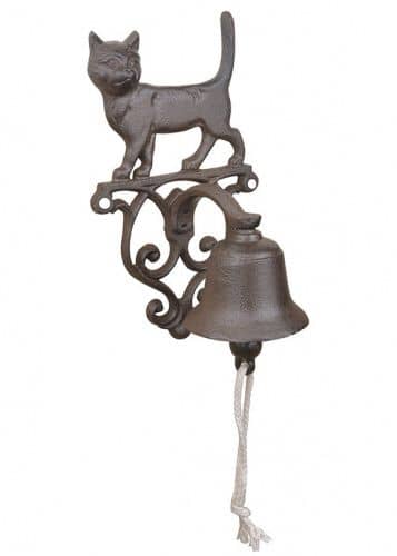 Купить Колокольчик дверной «Кошка» Esschert Design по низкой цене