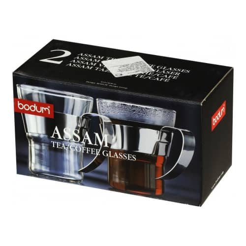 Купить Набор кружек (2 штуки) BODUM Assam, 0.3л, цвет хром по низкой цене