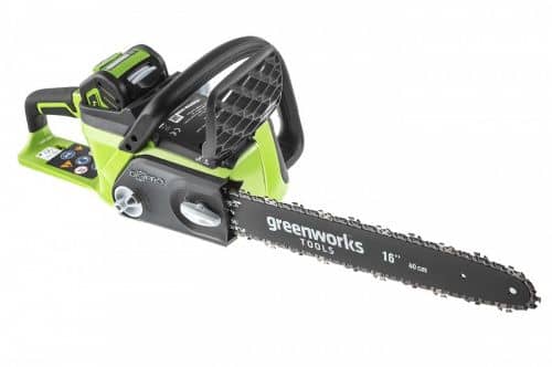 Купить Пила GreenWorks GD40CS40K4 цепная аккумуляторная, 40V, 40 см по низкой цене