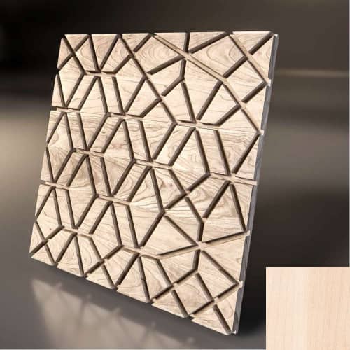 3D панель стеновая Relieffo Mosaic (Береза) Д032БР 600х600х30 мм