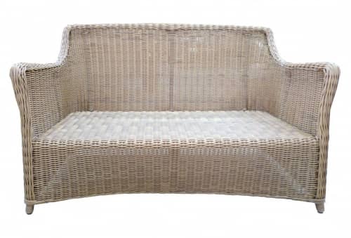 Купить Диван ТЕРРАСА Люкс КОРФУ низкий, 2-х местный, плетеный, жгут 31614 по низкой цене