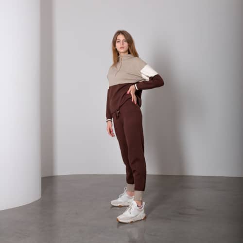 Купить Костюм Lara FF06212ABSU кофе по низкой цене