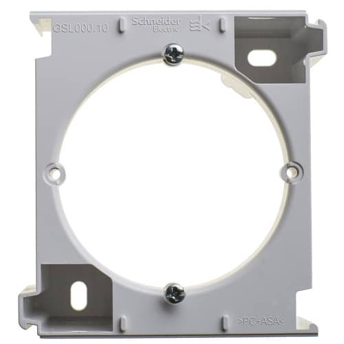 Купить Коробка для наружного монтажа дополнительная Schneider Electric Глосса белая по низкой цене