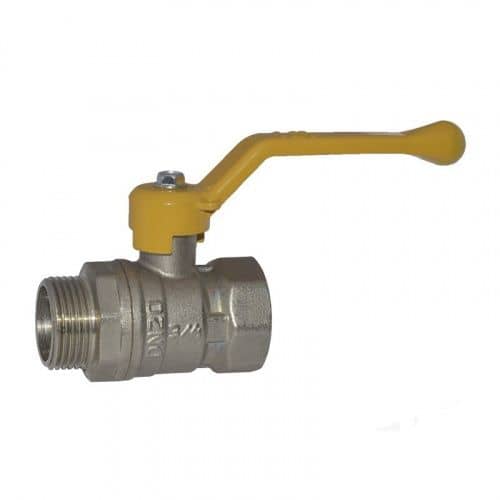 Купить Кран шаровый 3/4" В/Н, газовый, длинная ручка по низкой цене