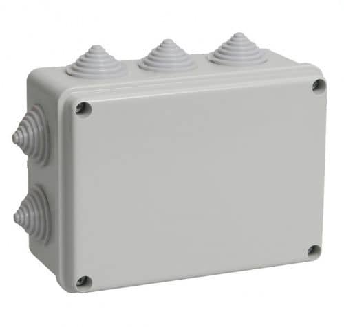 Купить Коробка Tyco 67053 распределительная 110х70х150 мм 10 вводов IP 55 по низкой цене