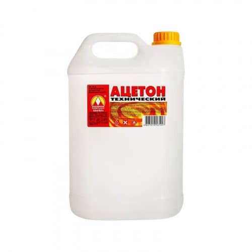 Купить Ацетон ВЕРШИНА технический 5 л по низкой цене