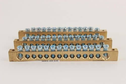 Купить Шина IEK нулевая 8х12 мм 14/2 125А по низкой цене