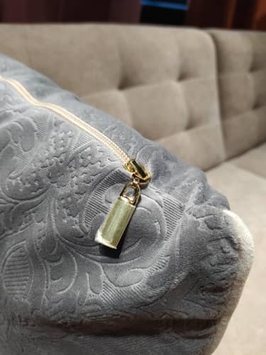 Купить Подушка Valles №5 декоративная микровелюр светло-голубой 45x45 см, 3 шт. по низкой цене